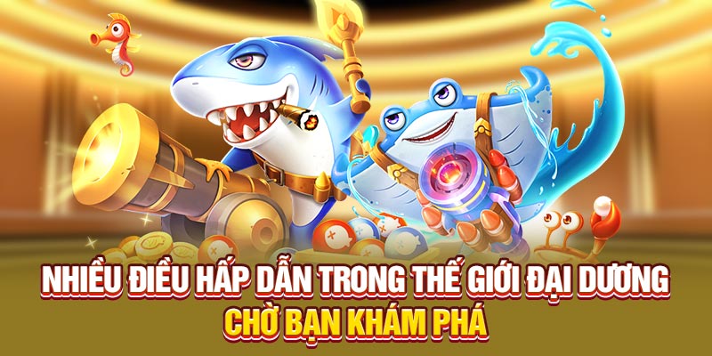Nhiều điều hấp dẫn trong thế giới đại dương chờ bạn khám phá